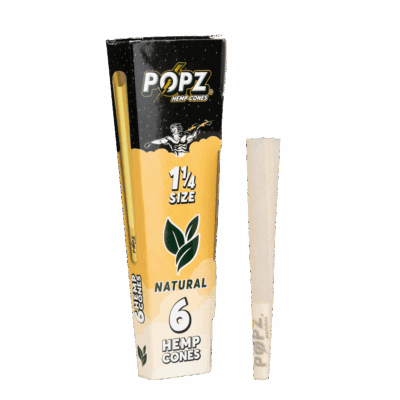 King Palm - 1 1/4 Size Hemp Cones - 6 Counts Per Pack - 30 Packs Per Box