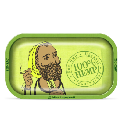 Zig Zag - Small Hemp Rolling Tray