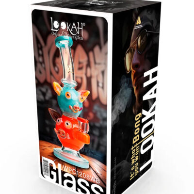 Lookah Rig 9.5" Cute Double Piggy Dab Rig