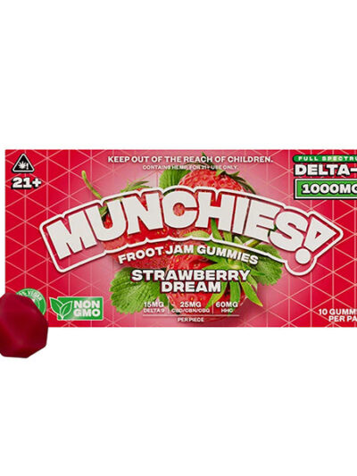 Delta Munchies D9 Froot Jam Gummies | (10ct) 1000mg