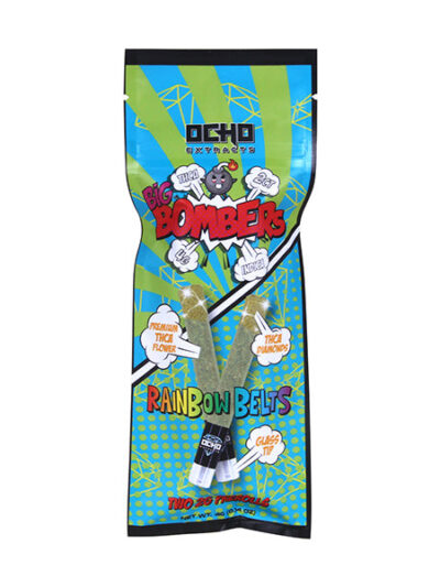 Ocho Extracts Big Bombers THCA Glass Tip Pre-Rolls | 4g