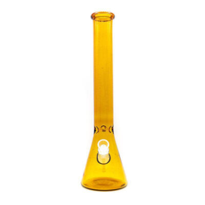 18" Phoenix Water Bong with Beaker Base and Ice Pinch - Premium Smoking Glassware for Smooth Hits